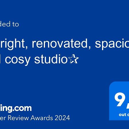 ✰Bright, Renovated, Spacious And Cosy Studio✰ Athén Kültér fotó